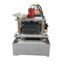 Automatic Door Frame Roll Forming Machine - Color: Blue & Yellow