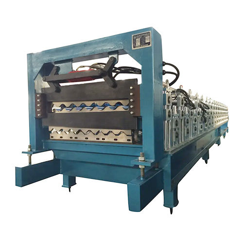 Double Layer Corrugated Profile Steel Roofing Sheet Roll Forming Machine