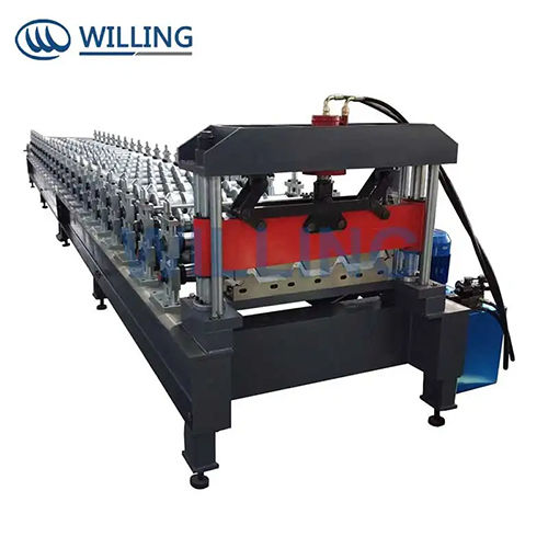 Automatic IBR Sheet Steel Metal Roof Trapezoidal Making Roll Forming Machine