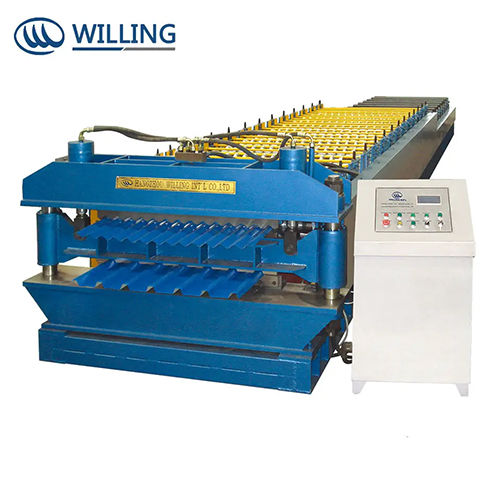 Two Layer Tile Roofing Sheet Making Machine
