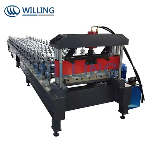Automatic Galvanized Steel Trapezoidal Metal Roofing Tile Making Machine