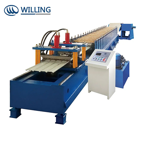 Roof And Wall Tile Aluminum Steel Cold Roll Forming Making Machine