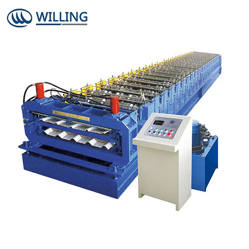 Color Steel Metal Roof Panel Curving Machine