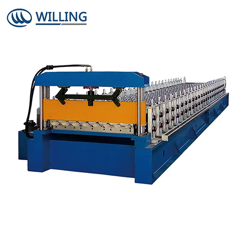 High Speed Roll Galvanized Steel Tile Forming Tile Making Machine