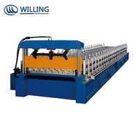 High Speed Roll Galvanized Steel Tile Forming Tile Making Machine