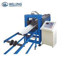 Metal Steel Roofing Ridge Capping Galvanized Roll Forming Machine - Automatic Grade: Automatic
