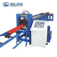 Ridge Cap Making Machine Metal Tile Roll Forming Machine - Automatic Grade: Automatic