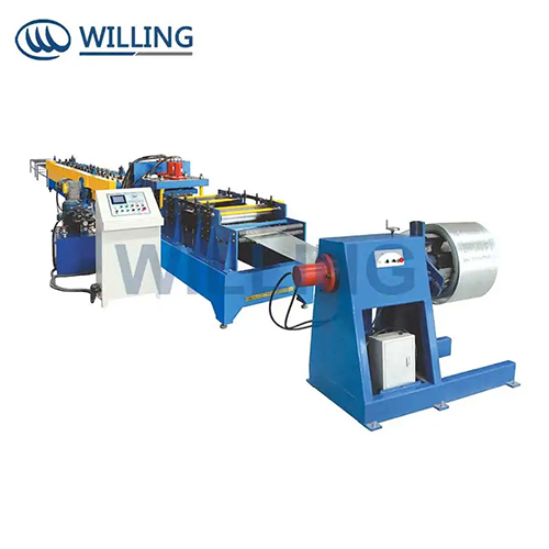 Automatic Steel Channel Purlin Quick Changeable C Z Roll Forming Machine