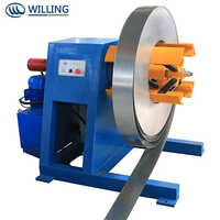 10T Hydraulic Decoiler Machine with Coil