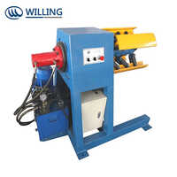 Manual Decoiler Simple Metal Strip Coil Decoiler Straightener Machine - Automatic Grade: Automatic