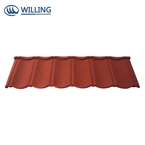 Color Stone Coated Metal Roofing Tiles