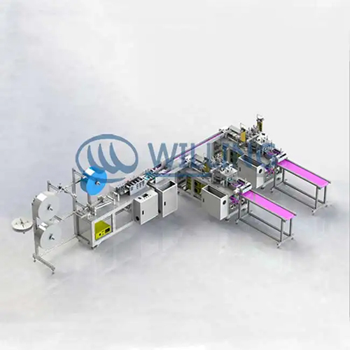 Nonwoven Disposable Surgical Face Mask Making Machine For Hospital