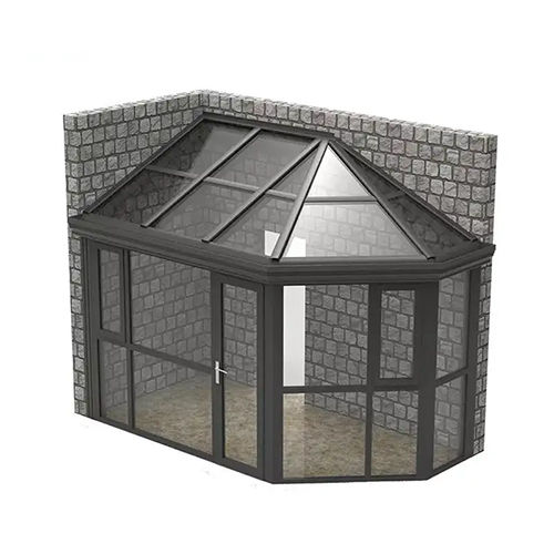 Green House Folding Door Prefabricated Sunroom Kit