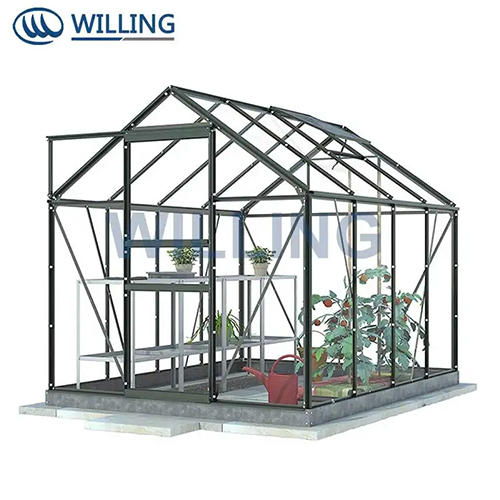 Decorating Frameless Sunroom Greenhouse