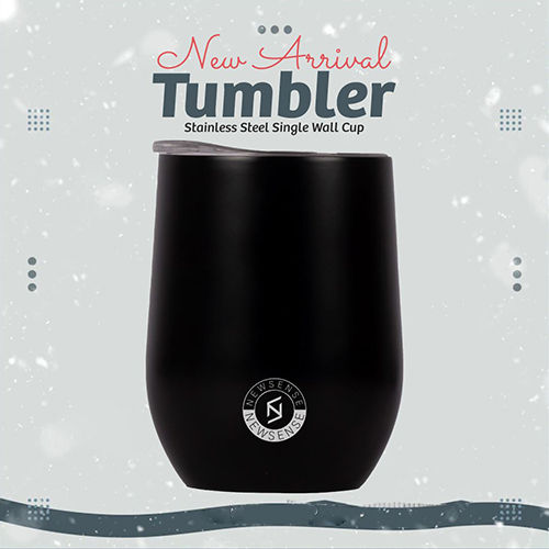 Black Insulated Coffee Tumbler