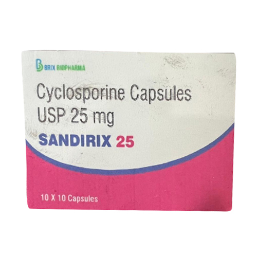 Sandirix-25 25mg Cyclosporine Capsules USP