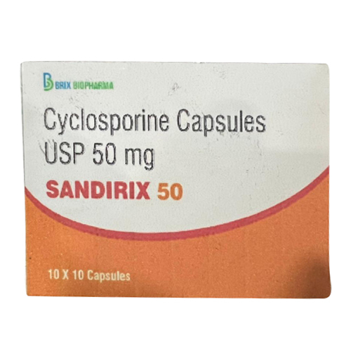 Sandirix-50 50mg Cyclosporine Capsules USP