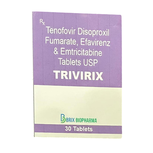 Trivirix Tenofovir Disoproxil Fumarate Efavirenz And Emtricitabine Tablets Usp