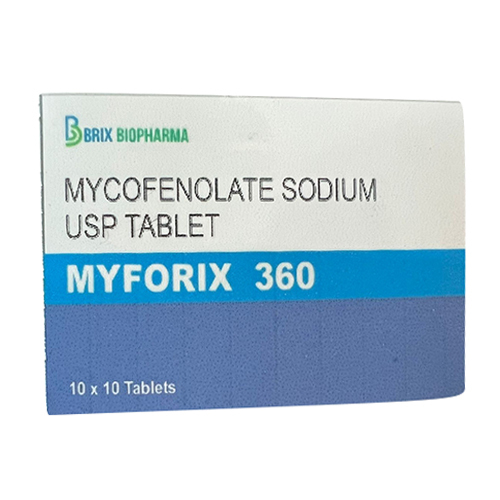 Myforix-360 Mycofenolate Sodium Tablets USP
