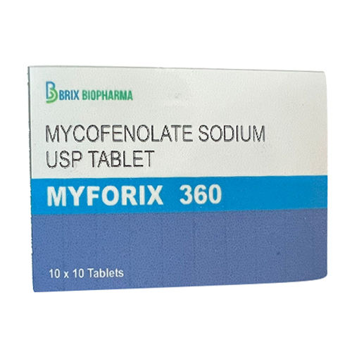 Myforix-360 Mycofenolate Sodium Tablets USP