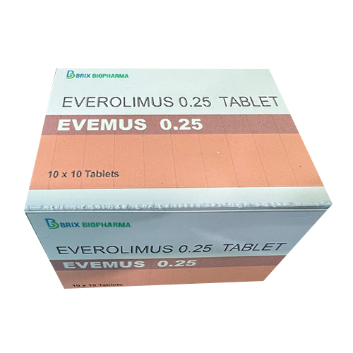 Evemus-0.25 Everolimus Tablets