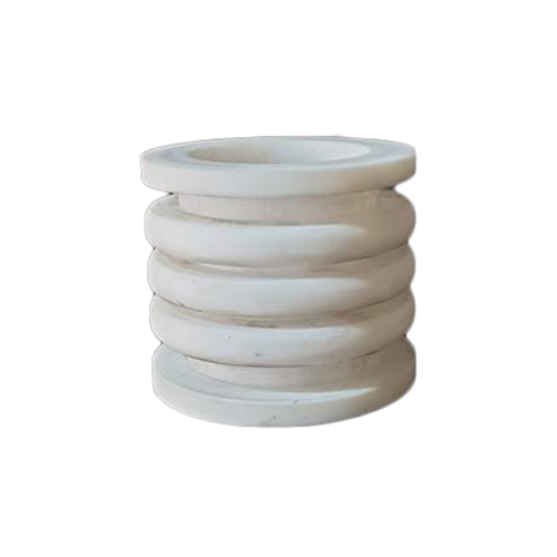 PTFE Heavy Duty Bellows - Plastic Various Sizes Available | Flange Connection Vibration Reduction Thermal Expansion Compensation
