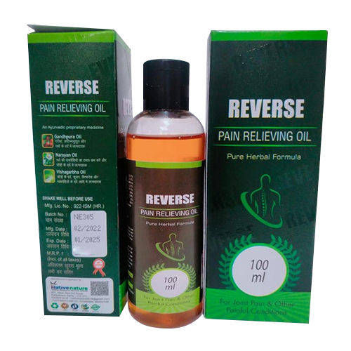 Herbal Product Reverse Pain Relieving Oil