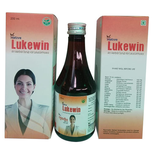 Herbal Syrup For Leucorrhoea Direction: As Per Physician