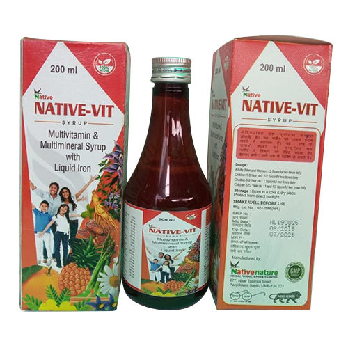 Multivitamin And Multimineral Syrup