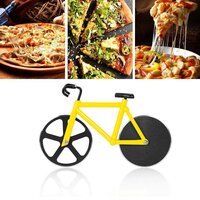 STAINLESS STEEL BICYCLE SHAPE PIZZA CUTTER(649)