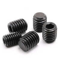 Polished Mild Steel Grub Screw
