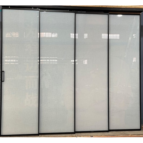 Aluminium Telescopic Sliding Door - Hard Alloy, Galvanized Surface Treatment | Suitable for Compact Spaces, Quick Access Mechanism