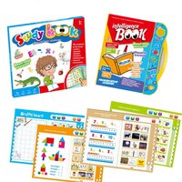 INTELLIGENCE BOOK MUSICAL LEARNING STUDY BOOK WITH NUMBERS LETTERS(4603