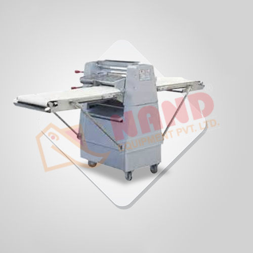 Dough Sheeter - Stainless Steel, Automatic 220-420 Voltage , Silver Finish with 1 Year Warranty