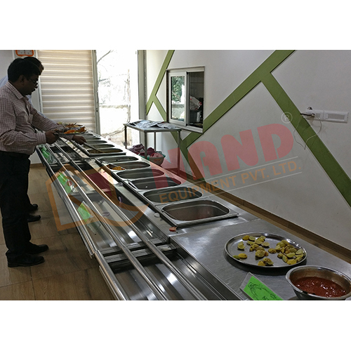 Canteen Food Serving Counter