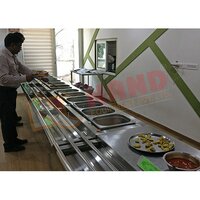 Canteen Food Serving Counter