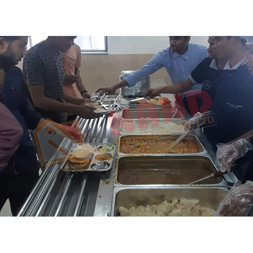 Canteen Food Serving Counter