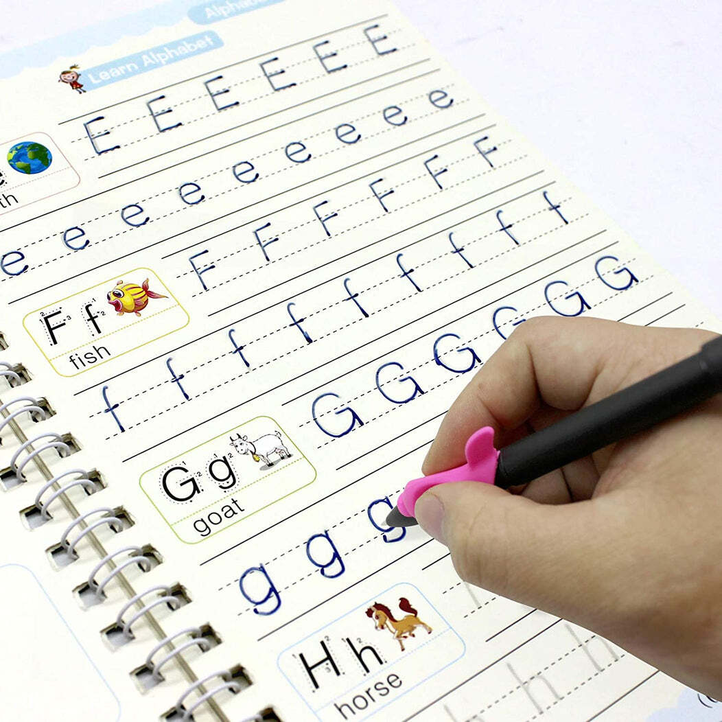 4 PC Magic Copybook Widely Used By Kids