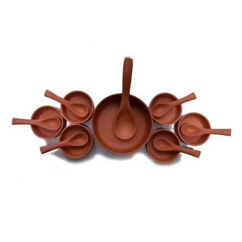 Reddish Brown Fancy Modern Pudding Set