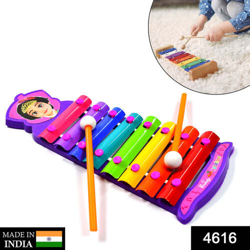XYLOPHONE FOR KIDS WOODEN XYLOPHONE TOY WITH CHILD SAFE MALLETS(4616