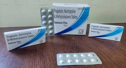 Methylcobalamin 1500mcg  Nortriptyline 10mg  Pregabalin 75mg Tablets