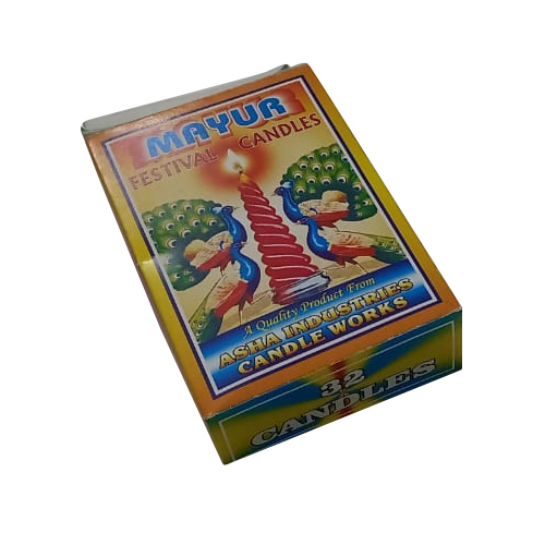 Glossy Lamination Printed Candle Box