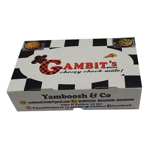 Glossy Lamination Garlic Bread And Portion Box