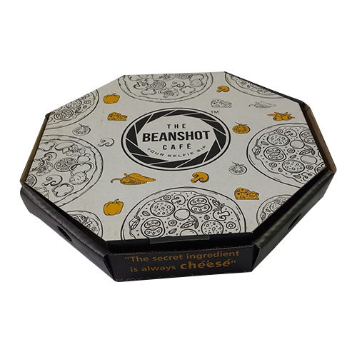 Glossy Lamination Pizza Packaging Box