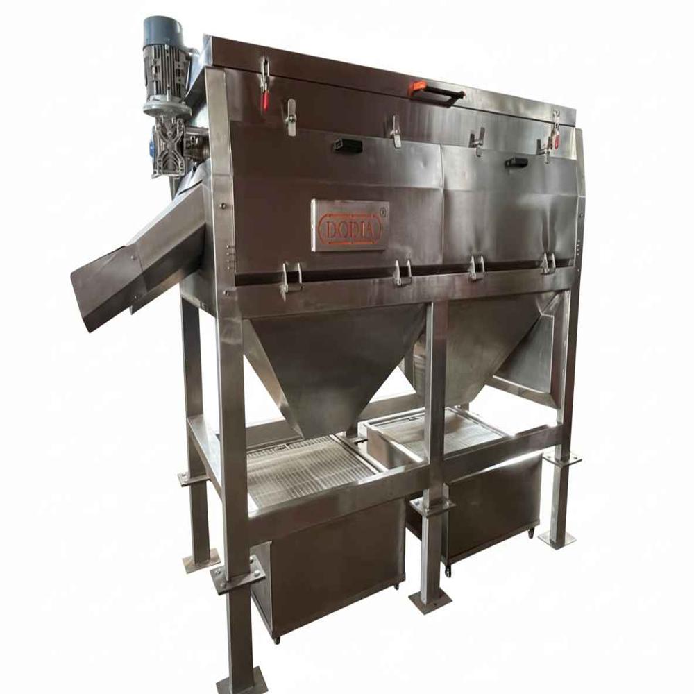 Ginger Brush Washer Peeler Machine