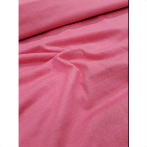 Pink Spun Sinker Fabric