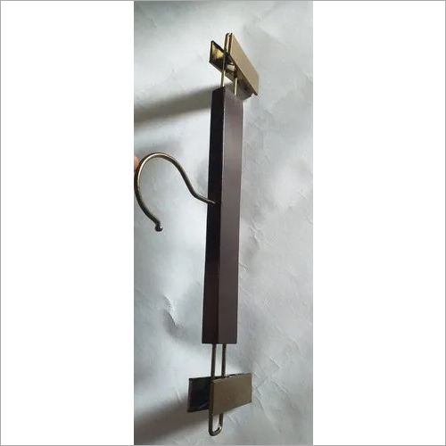 Brown Wooden Clip Hanger