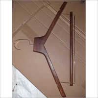 Brown Wooden Designer Suit Hanger