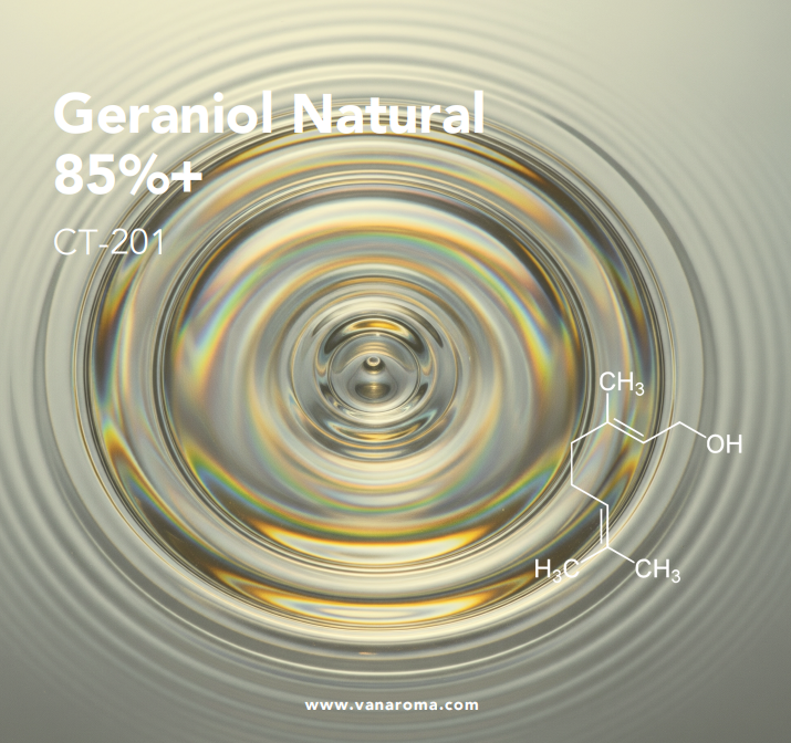 Geraniol Chemical - Color: Brown