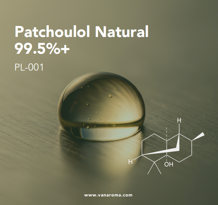 Patchoulol Natural 99 / Patchouli Alcohol / Healingwood - Color: Brown